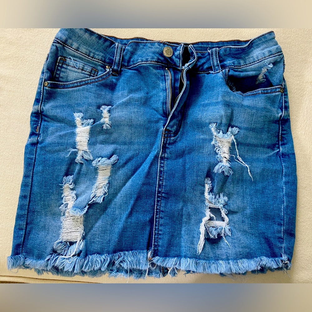 Denim Jean Skirt